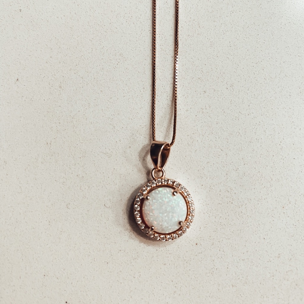 Opal necklace